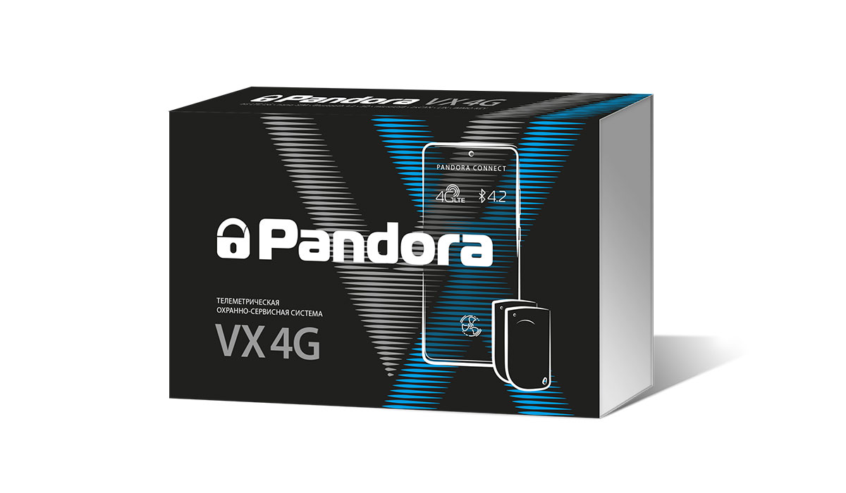 Pandora VX 4G V3 сигнализация с автозапуском
